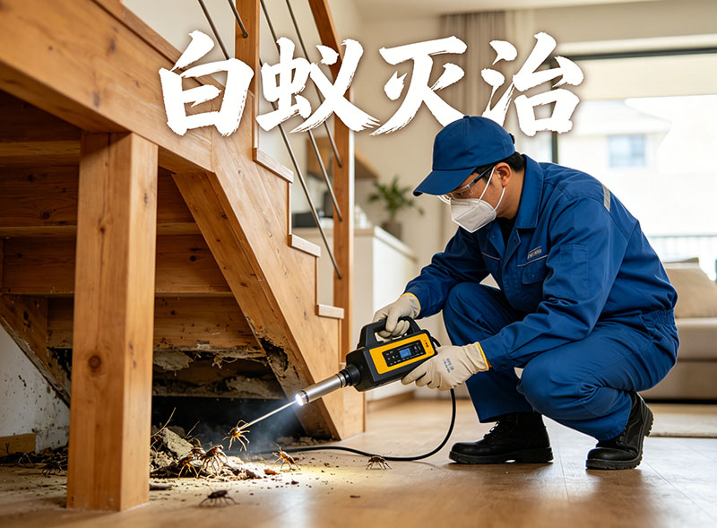 北仑区白蚁灭治服务｜专业消杀，筑牢建筑安全防线