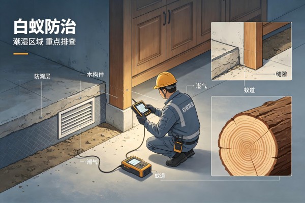 白蚁防治中心 商业楼宇白蚁虫害治理